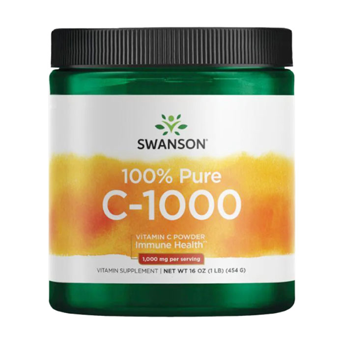 Вітамін С Swanson Vitamin C Powder в порошку, 454 г